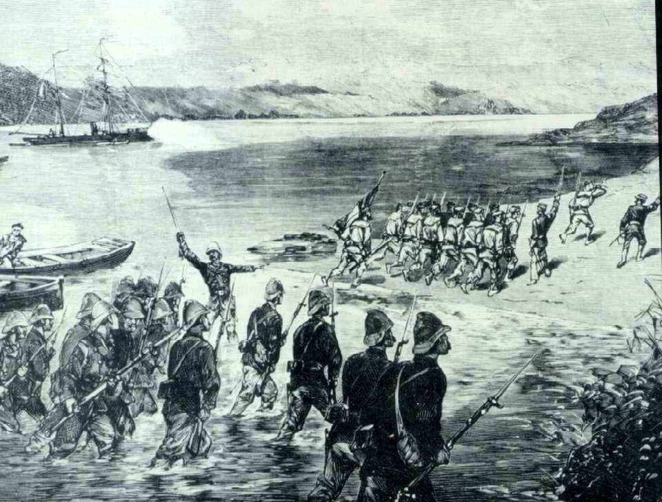The France invaded Mekong Delta in 1858